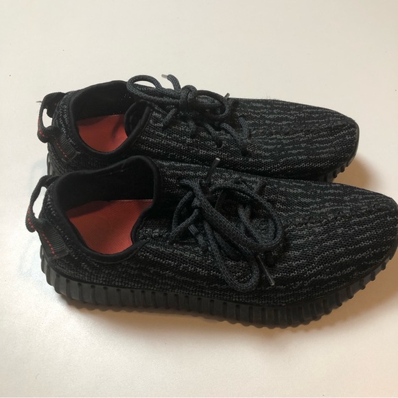 Yeezy Other - Adidas Yeezy Boost 350 Mens Black Shoes Size 7